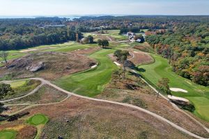 Essex County Club 18th Tee Aerial